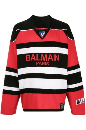 Balmain Pullover mit Logo-Print
