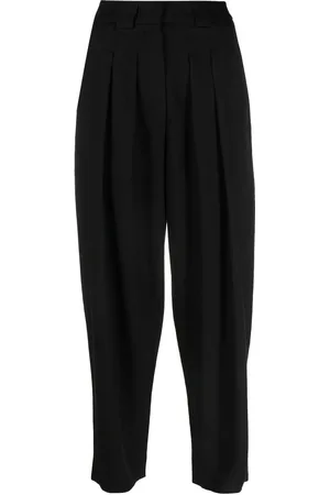 Frame Bundfaltenhose mit hohem Bund