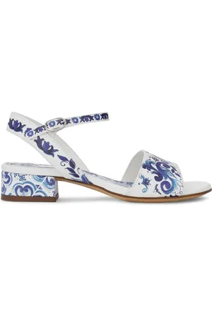 Dolce & Gabbana Sandalen mit Majolica-Print