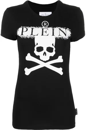 Philipp Plein T-Shirt mit Totenkopf-Print
