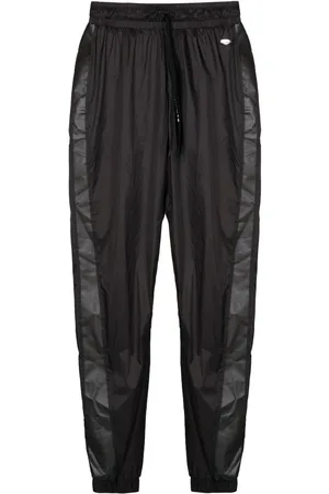 AMIR SLAMA Jogginghose mit transparentem Detail