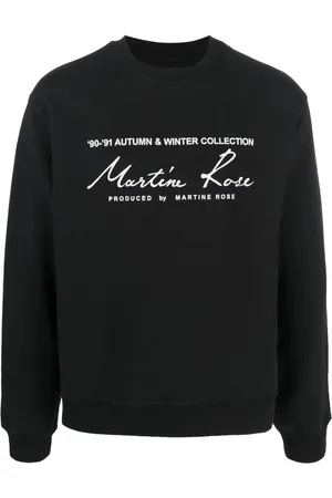 MARTINE ROSE Sweatshirt mit Slogan-Print