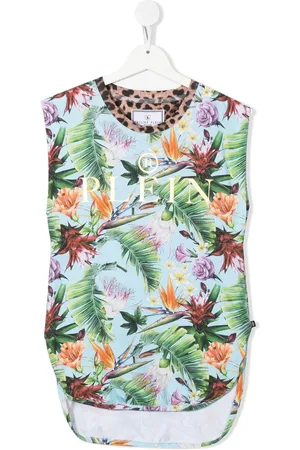 Philipp Plein Kleid mit Blumen-Print
