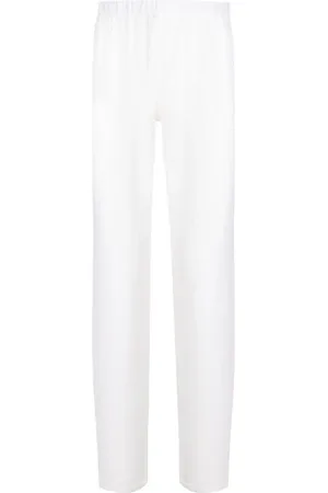 AMIR SLAMA Gerade Hose mit Stretchbund