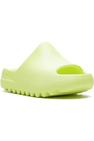 adidas Yeezy Slide Kids Glow Green Pantoletten