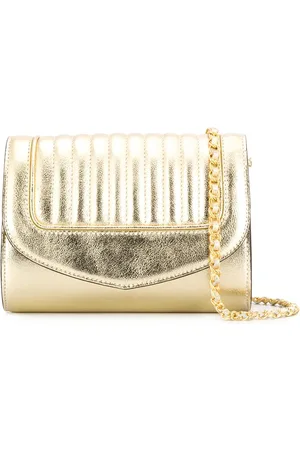 DELAGE Clutch im Metallic-Look
