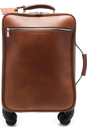 Brunello Cucinelli Koffer mit Logo-Prägung