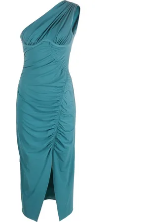 Self-Portrait Gerafftes One-Shoulder-Kleid