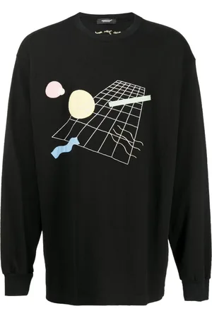 UNDERCOVER Sweatshirt mit grafischer Stickerei