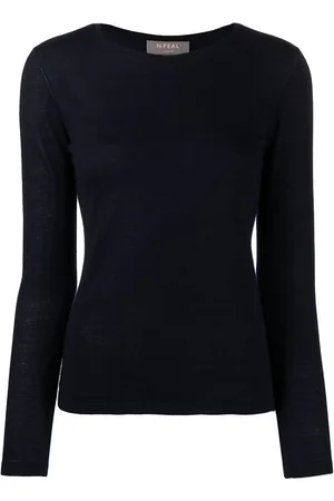 N.PEAL Klassischer Kaschmirpullover