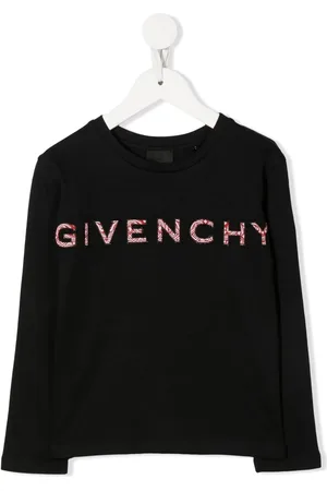 Givenchy Langarmshirt mit Patchwork-Logo