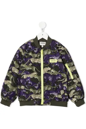 Kenzo Bomberjacke mit Animal-Print