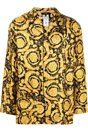 VERSACE Barocco silk pajama top