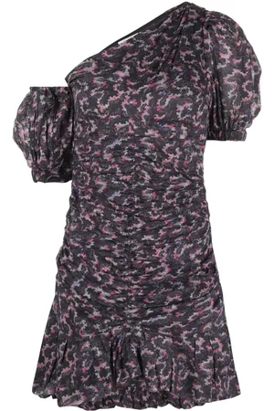 Marant Etoile Asymmetrisches Lecia Minikleid