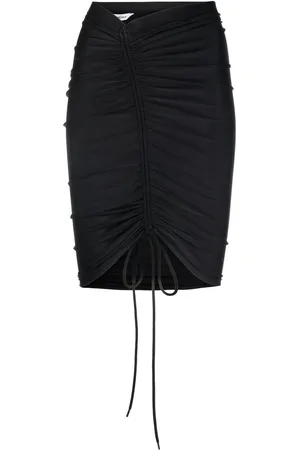 Balenciaga Geraffter Minirock