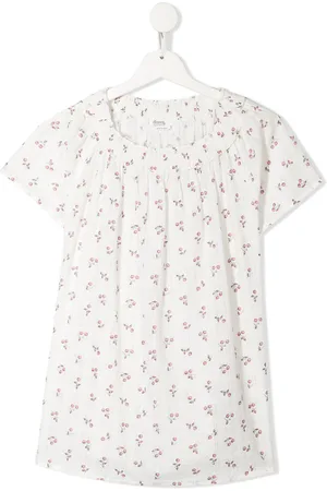 BONPOINT Bluse mit Blumen-Print