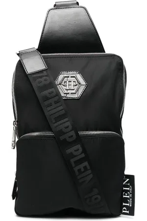 Philipp Plein Schultertasche mit Logo-Schild