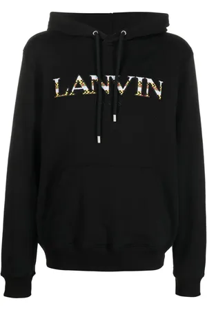 Lanvin Hoodie mit Logo-Stickerei