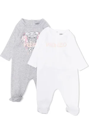 Kenzo Set aus zwei Pyjamas mit Logo-Print