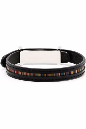 Paul Smith Lederarmband mit Artist-Streifen