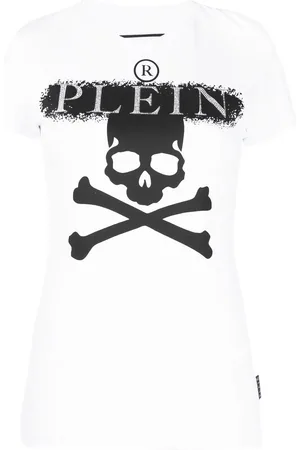 Philipp Plein T-Shirt mit Totenkopf-Print