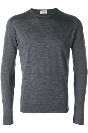 JOHN SMEDLEY Pullover mit rundem Ausschnitt