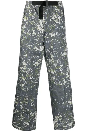 A-cold-wall* Gerade Hose mit abstraktem Print