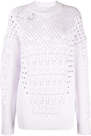 The Attico Pullover in Lochstrick