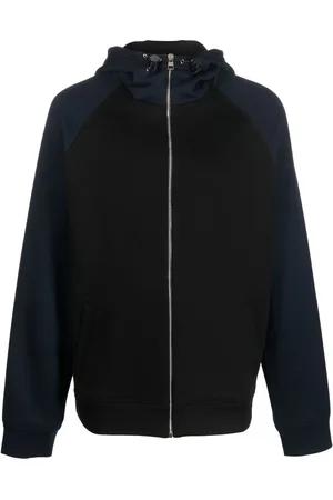 Alexander McQueen Kapuzenjacke in Colour-Block-Optik