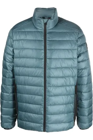 Calvin Klein Gefütterte Jacke mit Logo-Patch