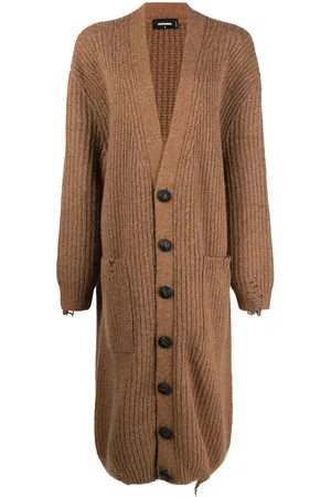 Dsquared2 Cardigan im Distressed-Look