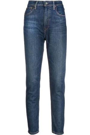 Ralph Lauren Skinny-Jeans mit hohem Bund
