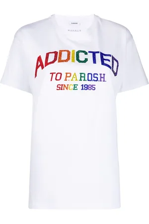 P.A.R.O.S.H. Verziertes T-Shirt
