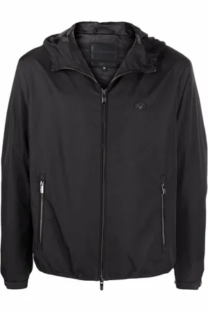 Emporio Armani Wasserabweisende Kapuzenjacke