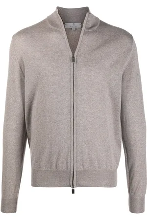 CANALI Cardigan mit Reißverschluss