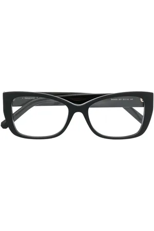 Swarovski Cat-Eye-Brille mit Kristallen
