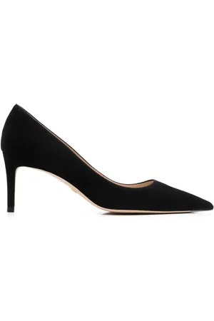 Stuart Weitzman Wildlederpumps mit spitzer Kappe 75mm
