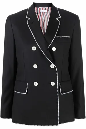 Thom Browne Doppelreihiger Mantel
