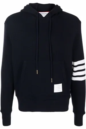 Thom Browne Hoodie mit Streifen