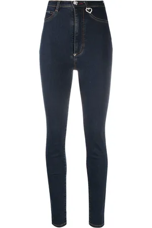Philipp Plein Jeggings mit hohem Bund