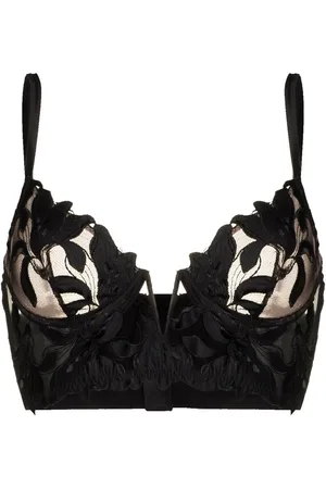 Fleur du Mal Magnolia Unlined Demi Bra