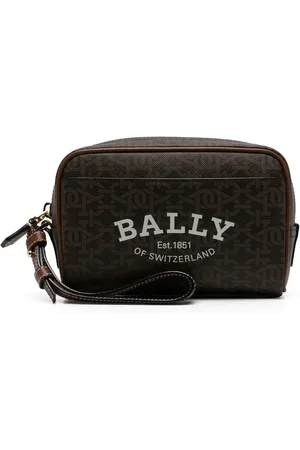 Bally Cedy Clutch mit Monogramm-Print