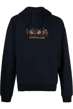 MARTINE ROSE Hoodie mit Logo-Stickerei