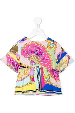 VERSACE T-Shirt mit Schößchen