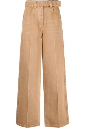 Alexander Wang Weite Jeans mit Gürtel