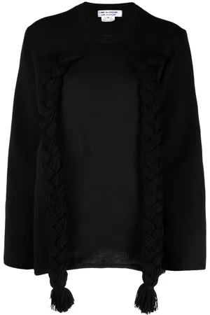 Comme des Garçons Pullover mit Flechtdetail