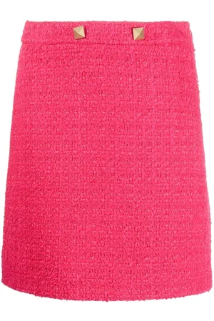 VALENTINO GARAVANI Tweed-Minirock