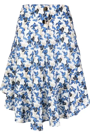 Bambah Asymmetrischer Rock mit Blumen-Print