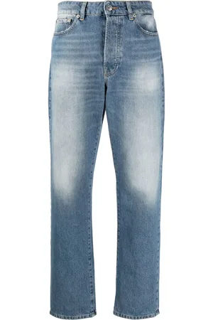 3x1 Gerade Jeans im Distressed-Look