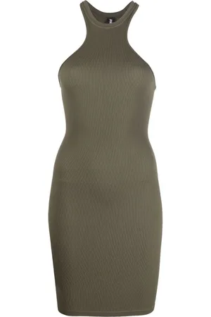 ANDREADAMO Figurbetontes Midikleid